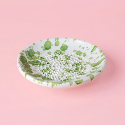 Assiette râpe en céramique - Moss (petit)