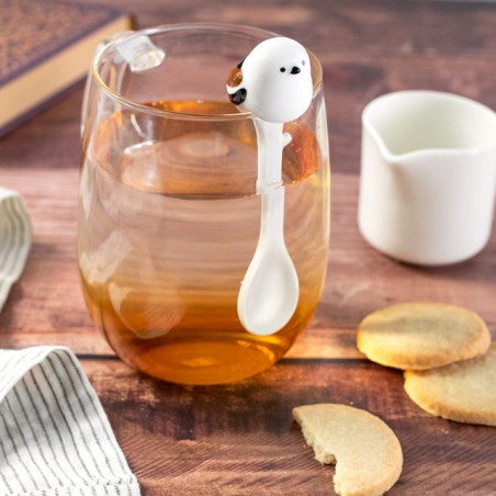 Ceramic spoon - Long tail tit