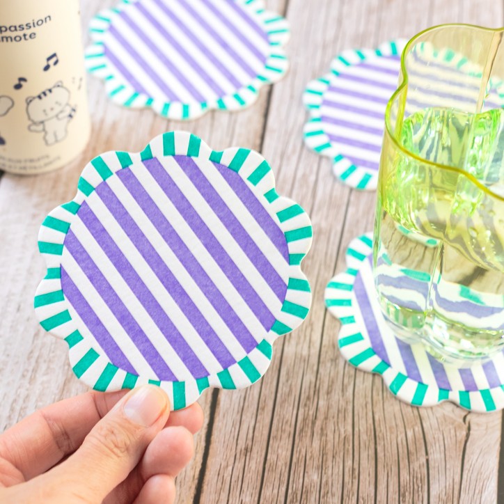 Set de sous-verres en velin - Capri