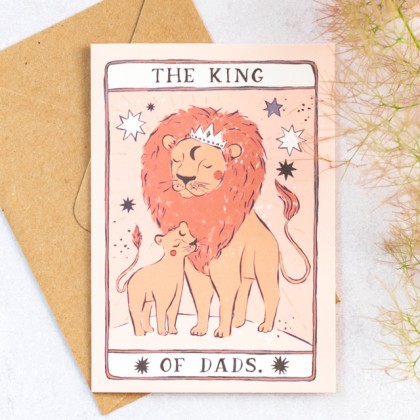 Carte Tarot - The king of dad