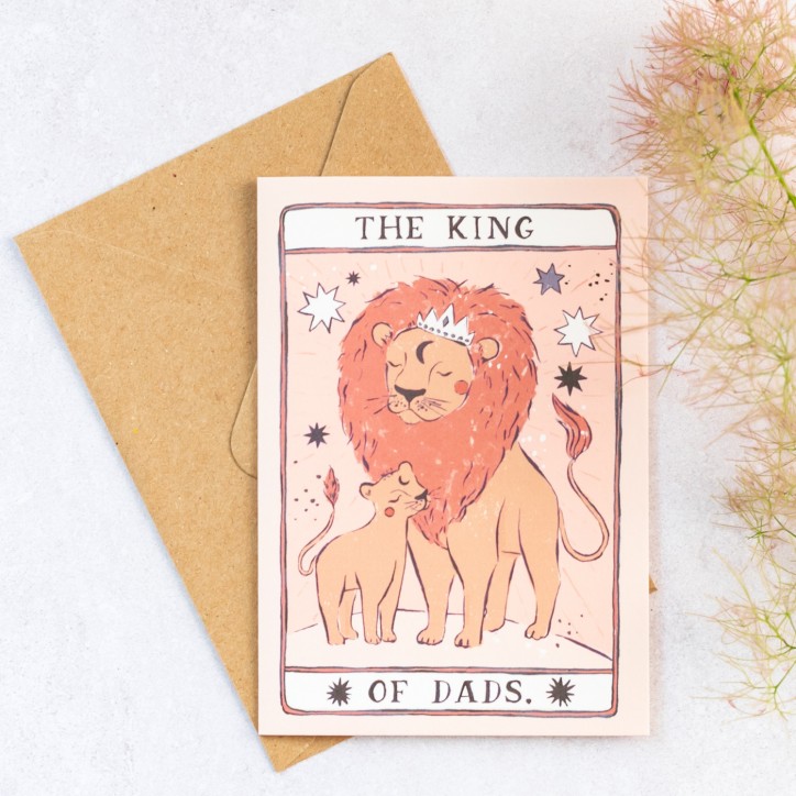 Carte Tarot - The king of dad - Sister paper co
