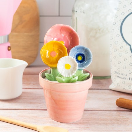 Set de cuillères à mesurer - Pot de fleurs