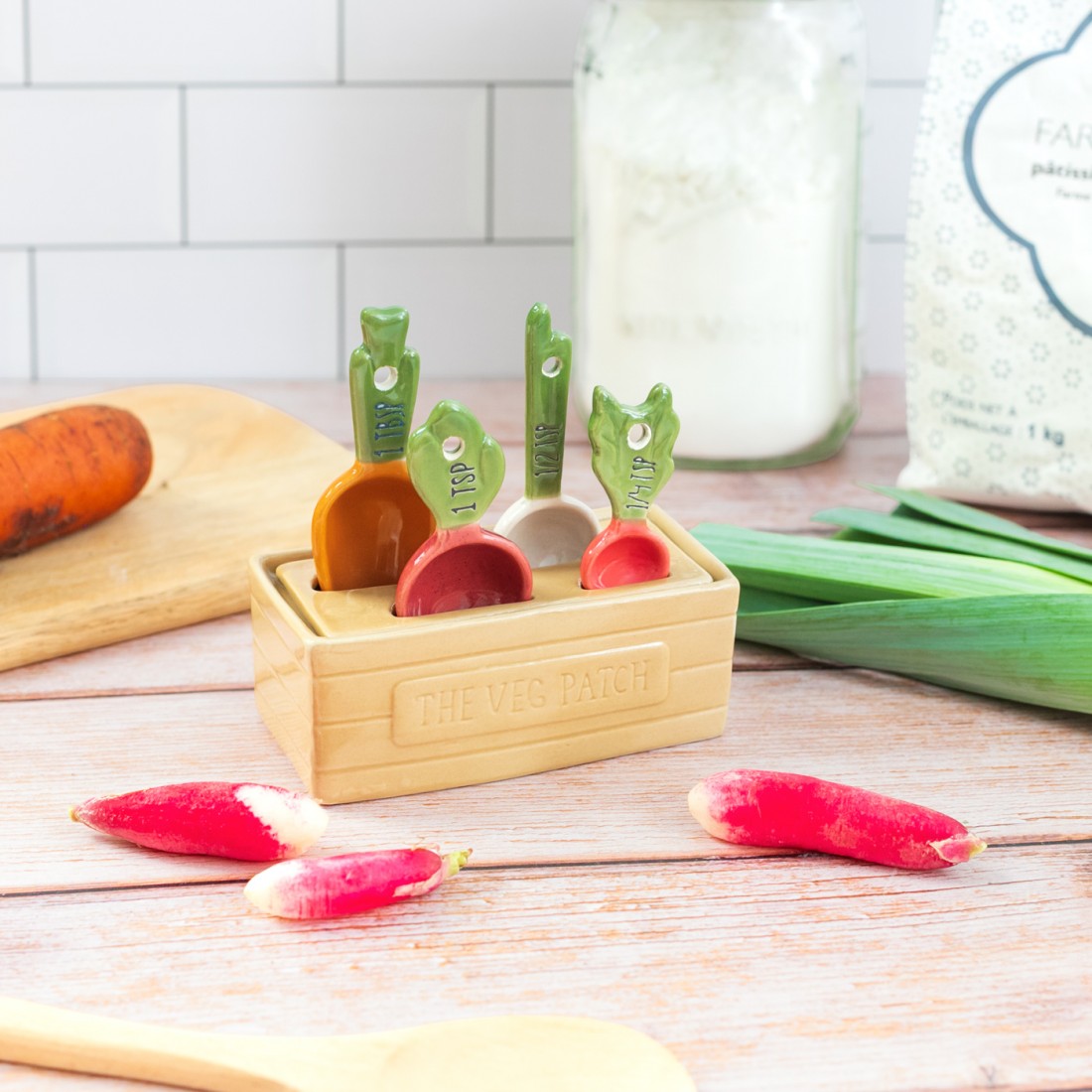 Set de cuillères à mesurer - Légumes - Sass & belle