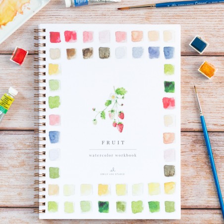 Watercolor workbook - Fruits