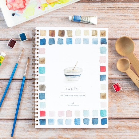 Watercolor workbook - Baking