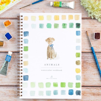 Watercolor workbook - Animals