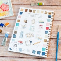 Carnet de peinture à l'aquarelle - Baking - Emily Lex