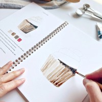 Carnet de peinture à l'aquarelle - Baking - Emily Lex Studio