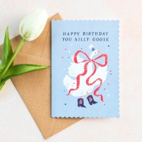 Carte d'anniversaire - Silly goose - Sister paper co