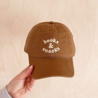 Casquette dad cap - Books & snacks - Alphabet bags