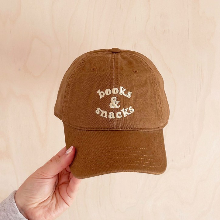 Casquette dad cap - Books & snacks - Alphabet bags