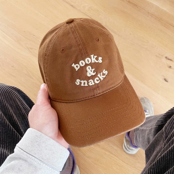 Casquette dad cap - Books & snacks - Alphabet bags