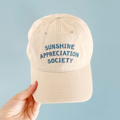 Casquette dad cap - Sunshine appreciation society