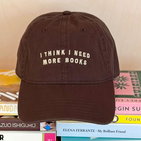 Casquette dad cap - I think I need more books