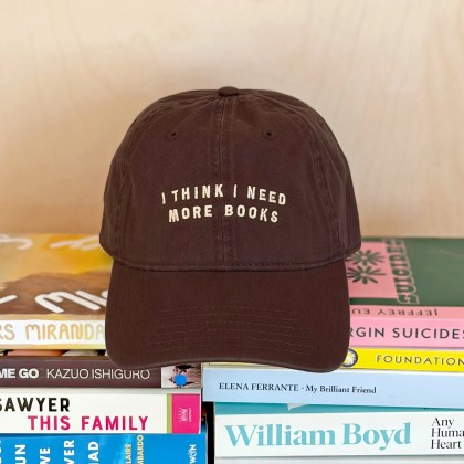 Casquette dad cap - I think I need more books