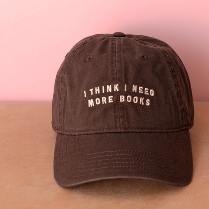 Dad cap - I think I need more books
