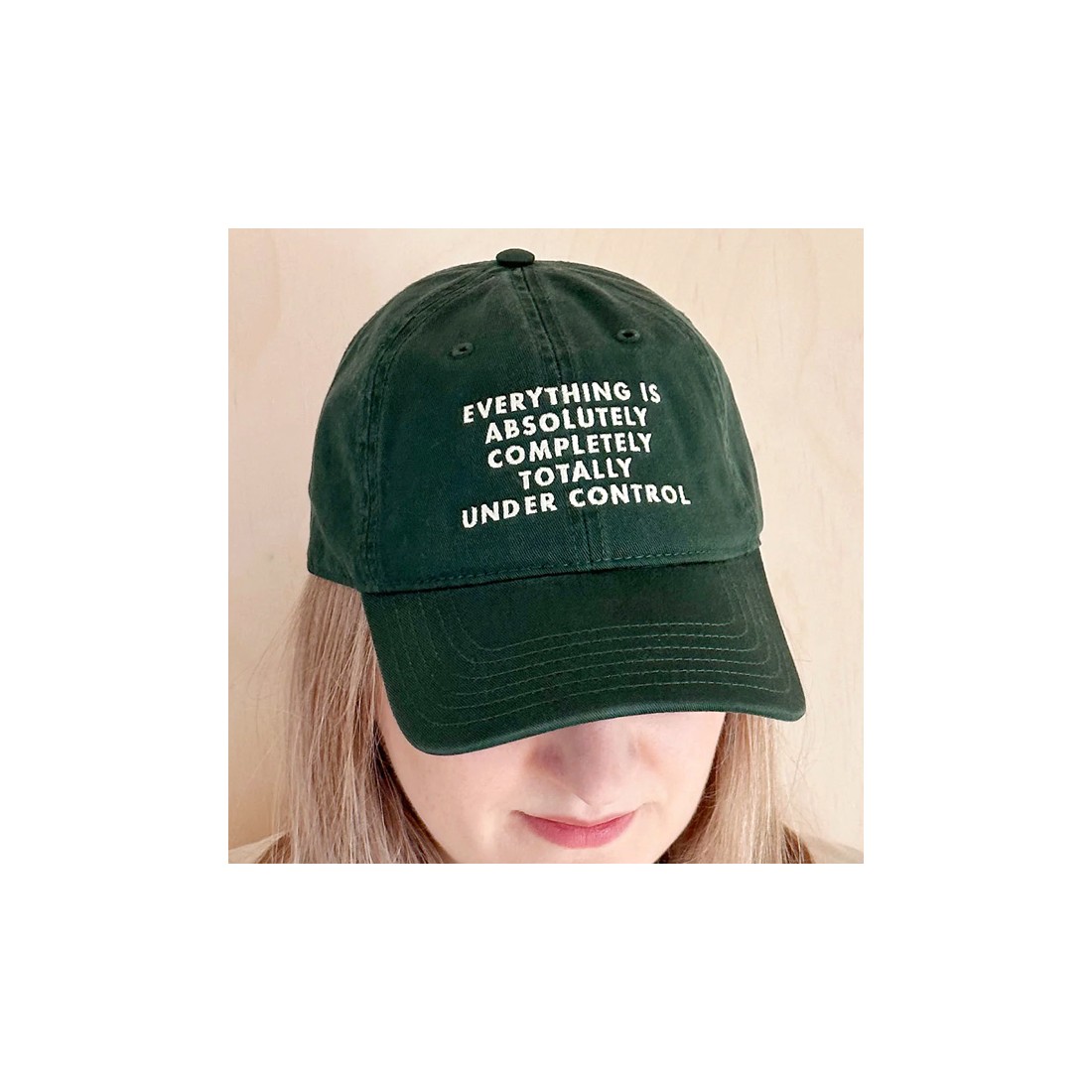 Casquette dad cap - Under control