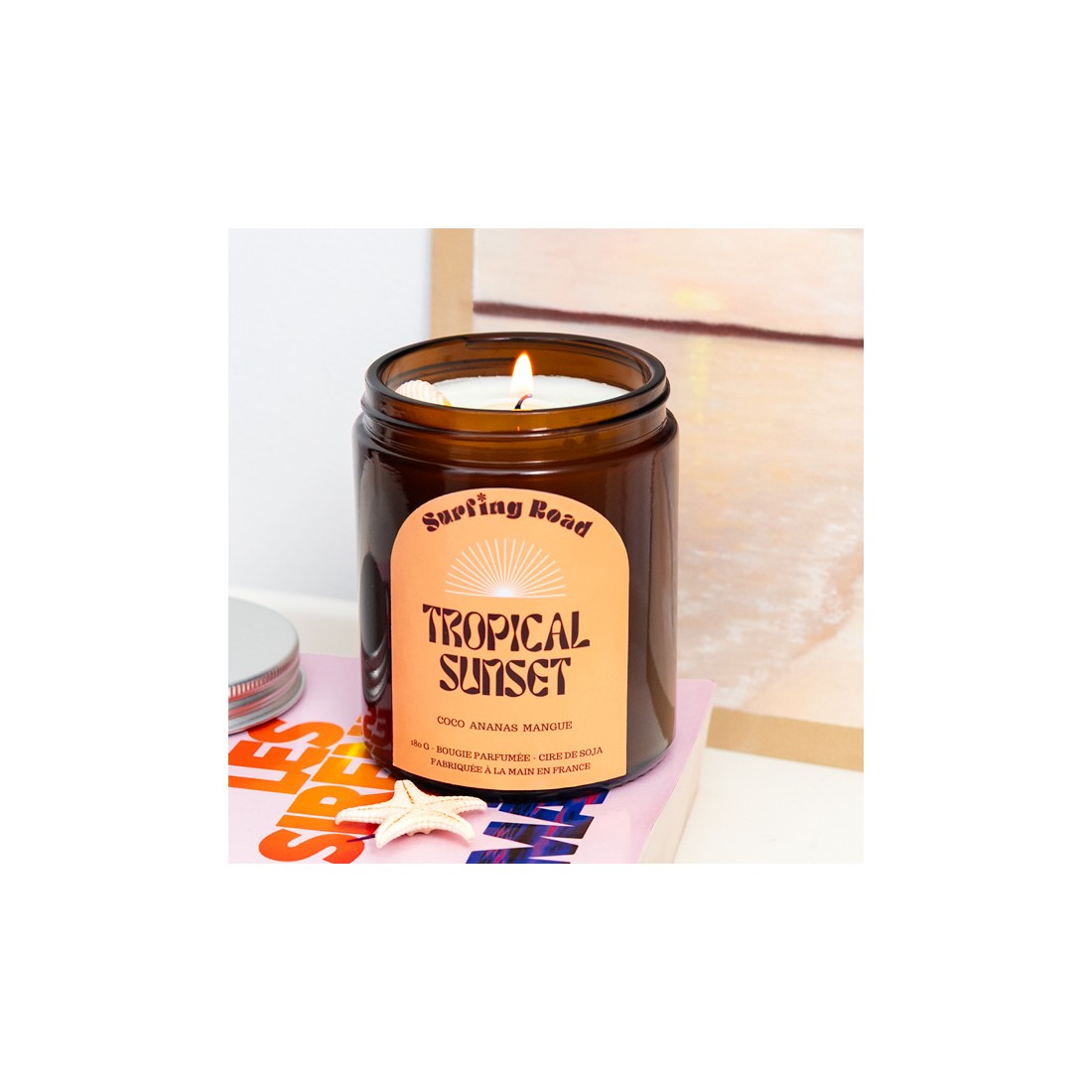 Bougie parfumée - Tropical sunset
