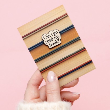 Pin's - Can I go read my book?