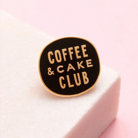 Enamel pin - Coffee & cake club