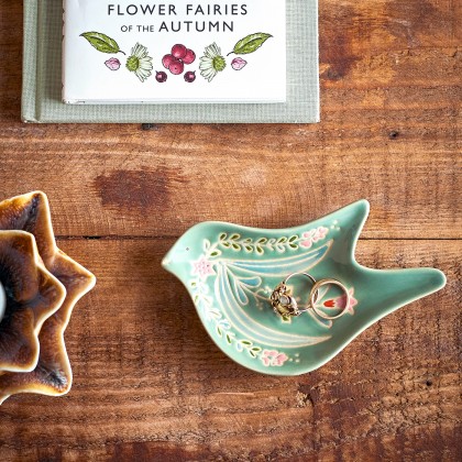 Stoneware trinket dish - Rosalynde