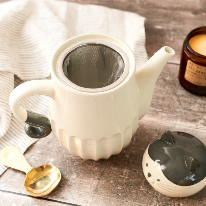 Théière avec infuseur - Chat Neko