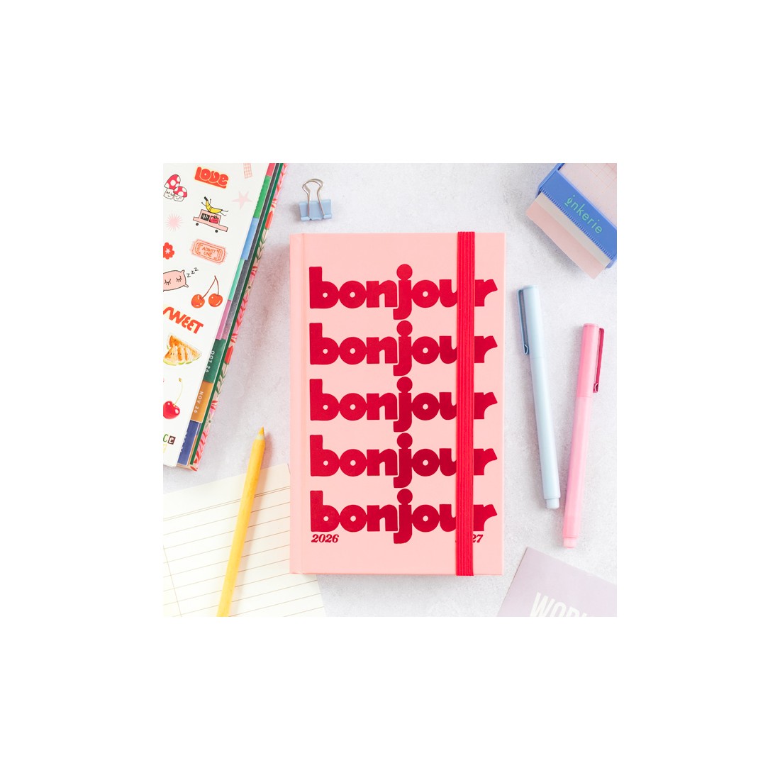 Agenda ban.do - Bonjour 2026-2027 (classic)