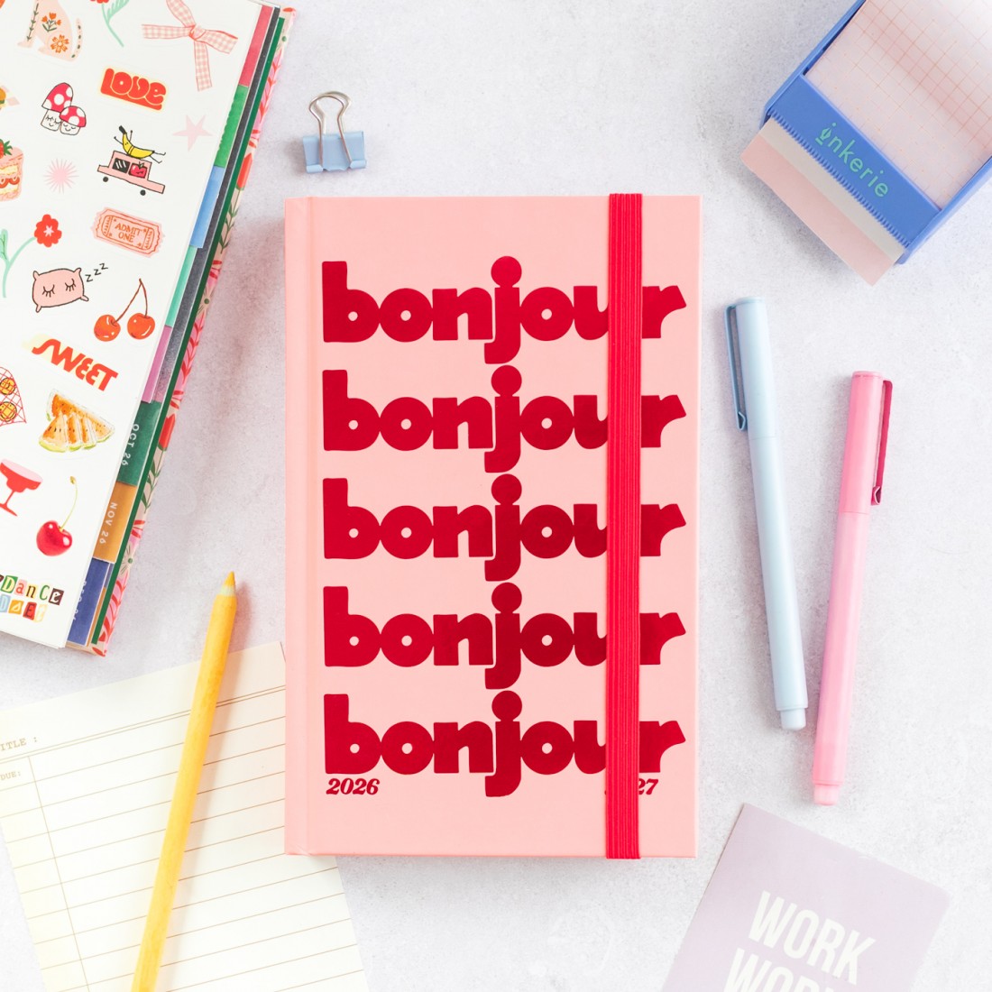 Agenda ban.do - Bonjour 2026-2027 (classic)