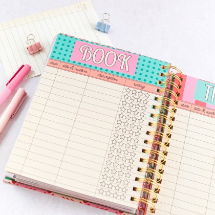 Ban.do planner - White floral 2026-2027 (large)