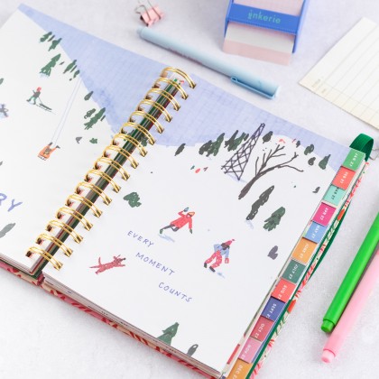 Agenda ban.do - Pink tile 2026-2027 (medium)