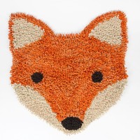 Fox bath mat