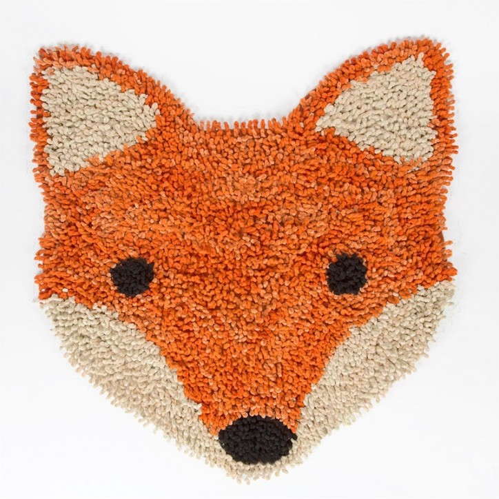 Fox bath mat