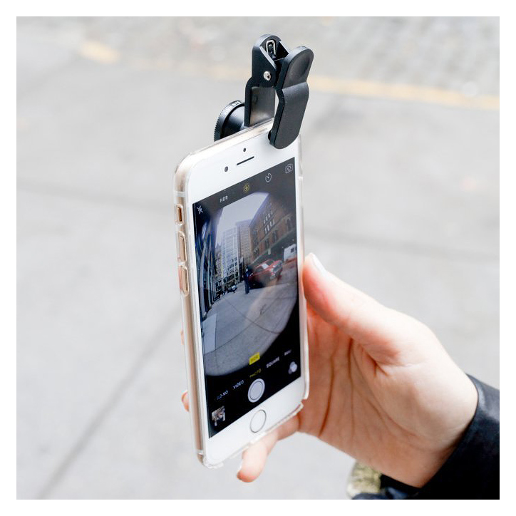 Clip lens set