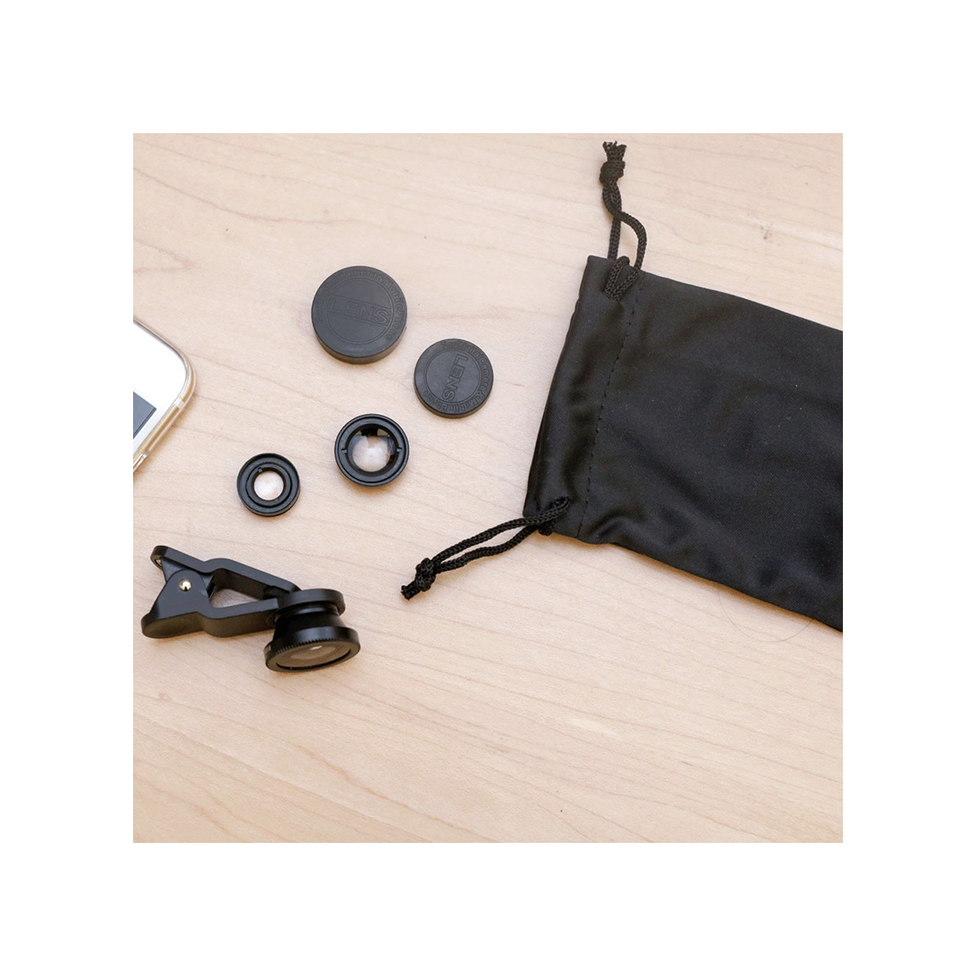 Clip lens set