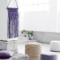 Wall hangers - dream purple