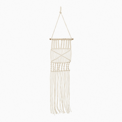 Suspension en macramé - Ivory