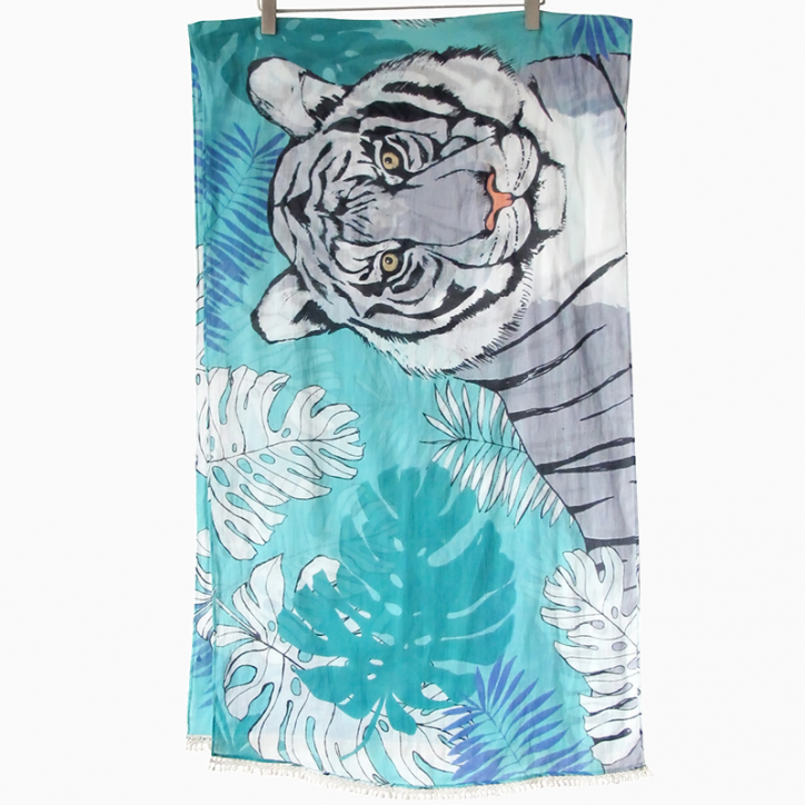 Wild scarf - tiger