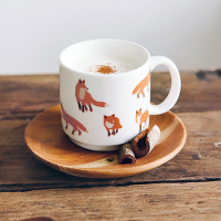 Nature mug - foxes