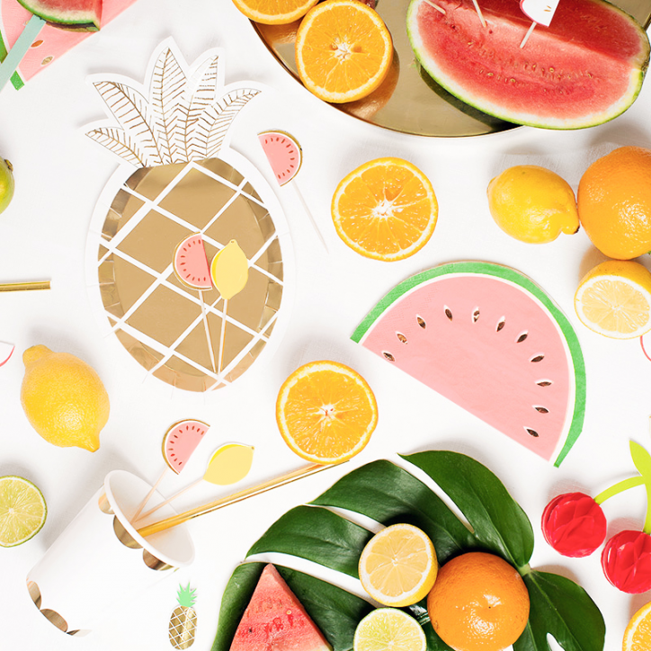 Pineapple plates