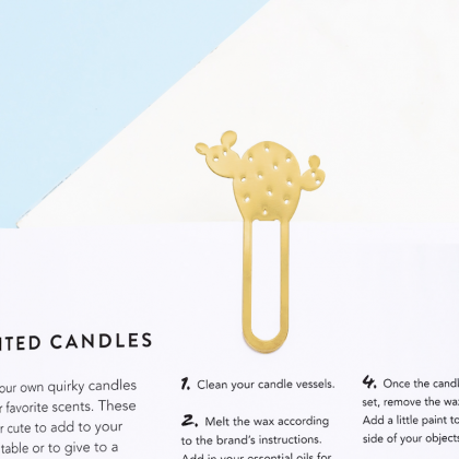 Marque-page - Cactus bookmark