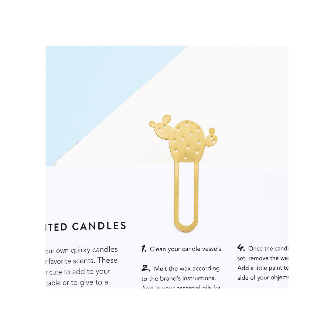 Cactus bookmark