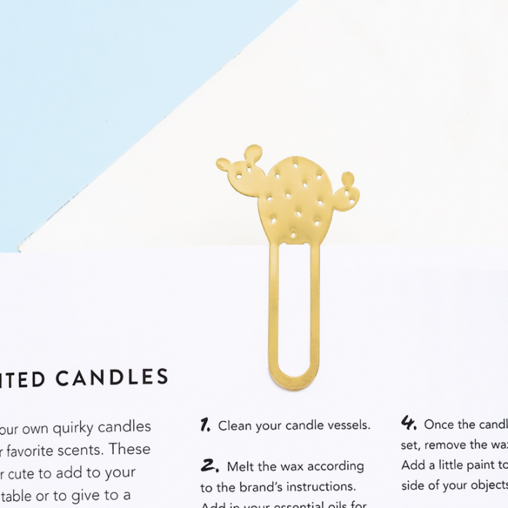 Cactus bookmark