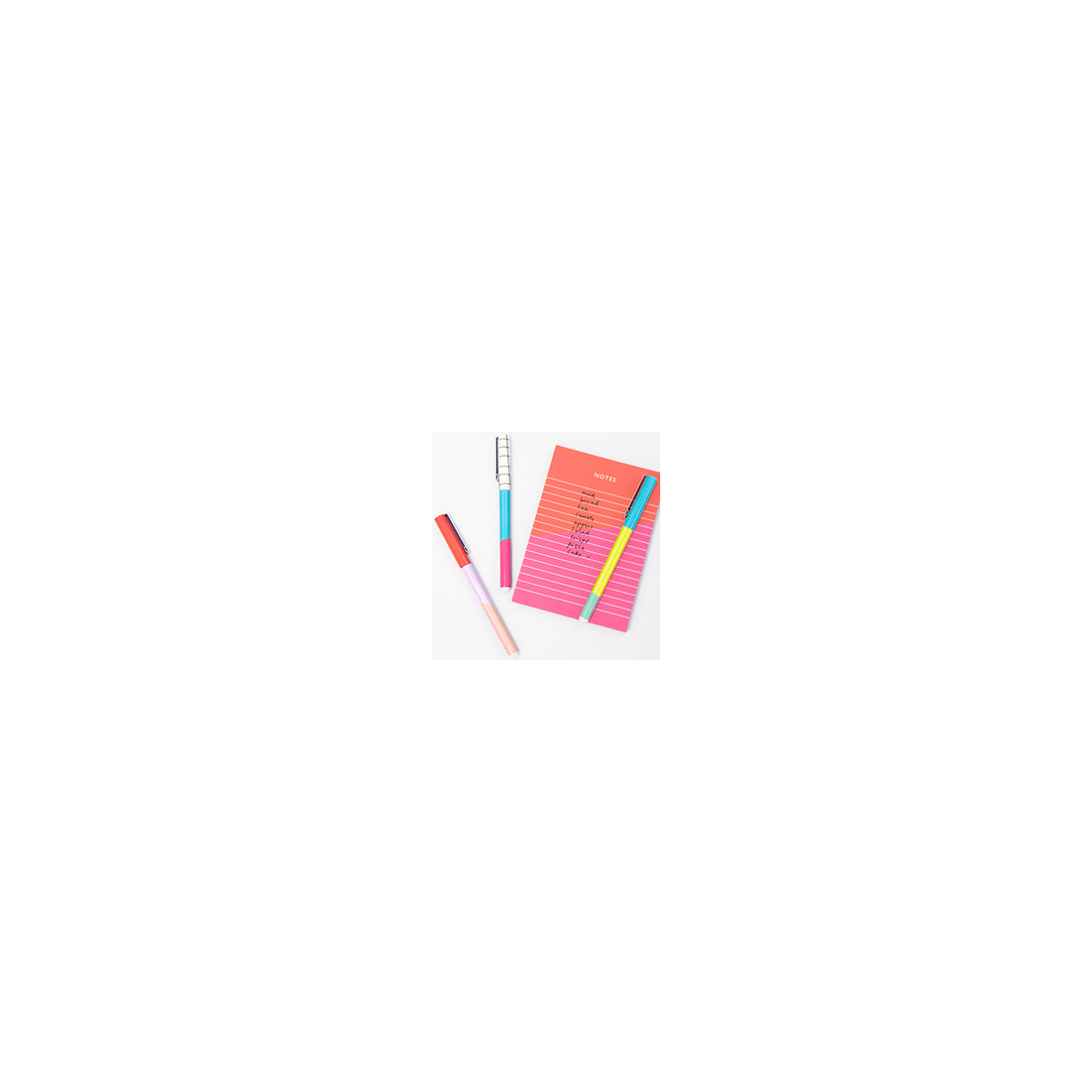 Colour blocking pens