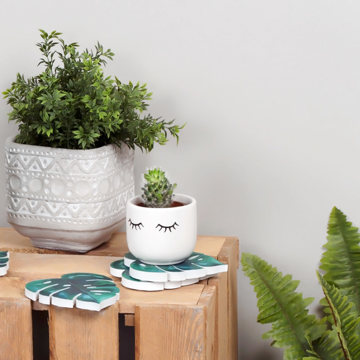 Eyes shut planter Eyes shut planter
