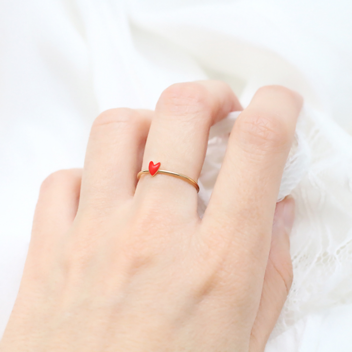 Bague Grant - coquelicot
