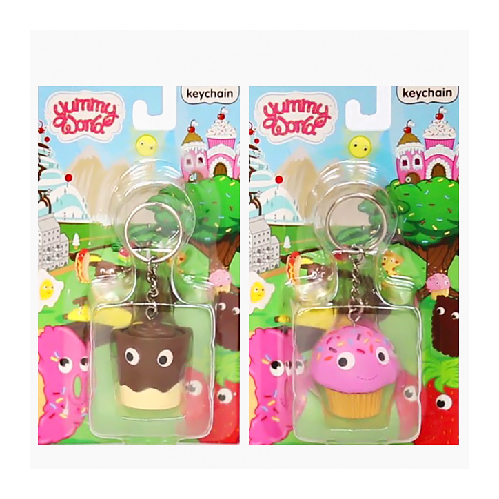 Yummy world keychain by Kid Robot